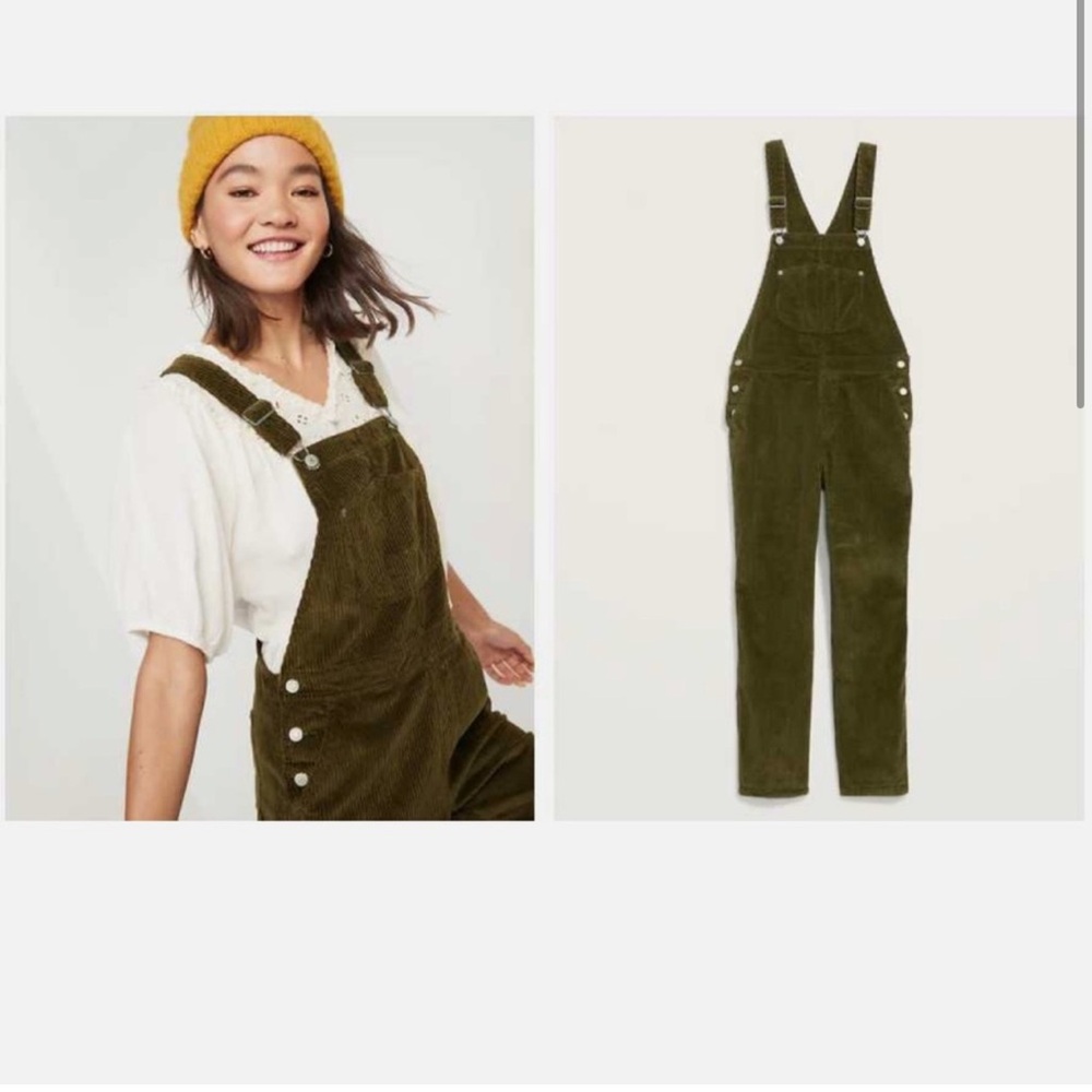 Madewell corduroy overalls